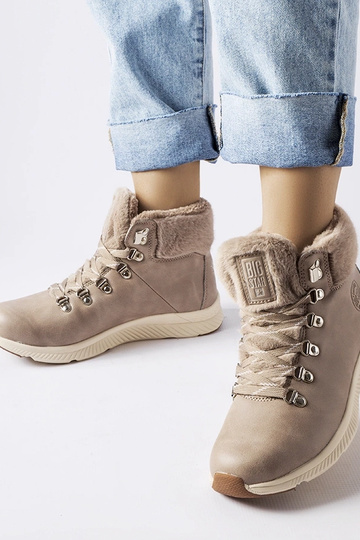 Beige isolerede støvler Big Star MM274487