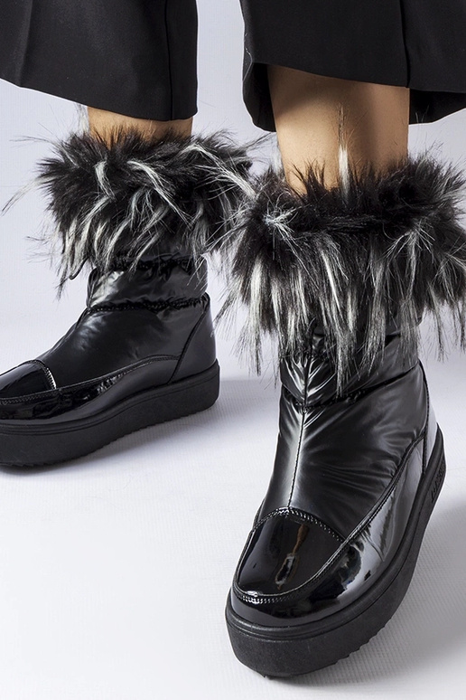 Sorte isolerede snestøvler MM274379 Sorte isolerede snestøvler MM274379