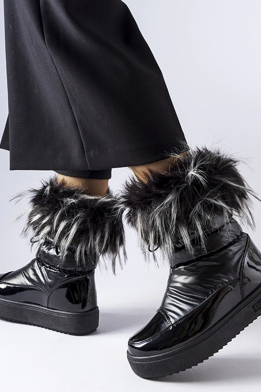 Sorte isolerede snestøvler MM274379 Sorte isolerede snestøvler MM274379