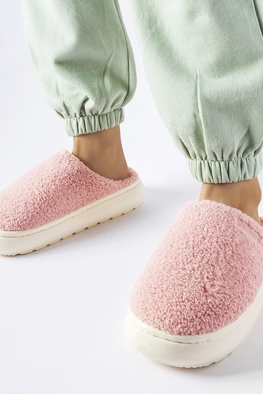 Pink isolerede hjemmesko Big Star...