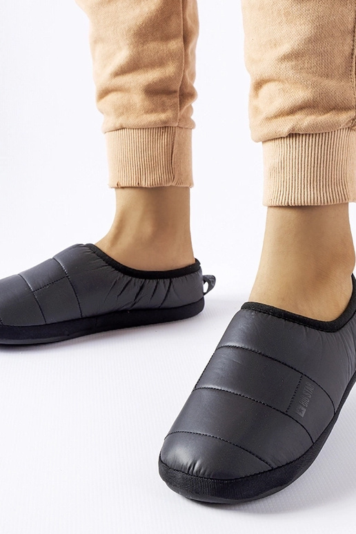 Sorte isolerede hjemmesko Big Star...