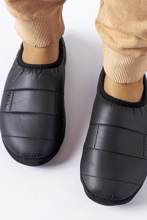 Sorte isolerede hjemmesko Big Star...