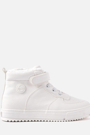 Witte winter enkellaarsjes,...