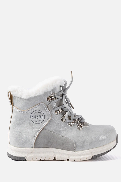 Big Star KK374178 Grå varme børnestøvler Big Star KK374178 Grå varme børnestøvler