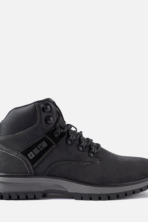 Sorte Big Star-støvler til mænd MM174019 Sorte Big Star-støvler til mænd MM174019