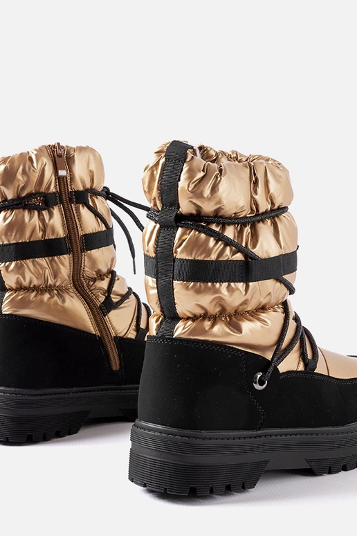 Zwarte meisjes winterlaarzen, „Arzeno"