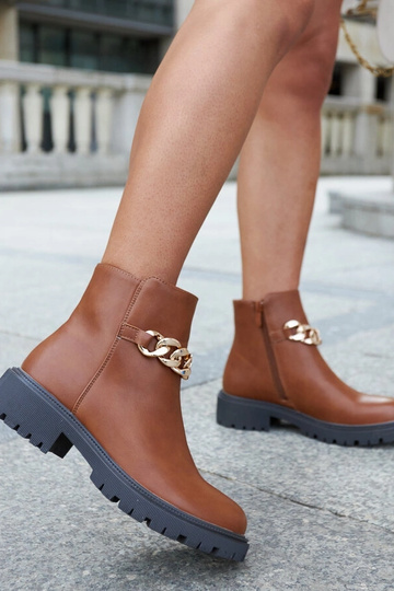 Brune Bonsaint ankelstøvler...