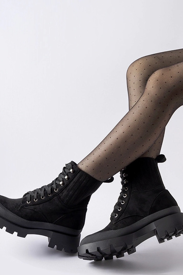 Zwarte Orson kunstsuede... 2