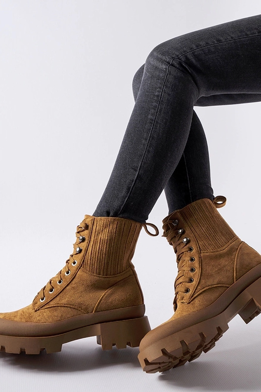 Brune øko-ruskind ankelstøvler Orson