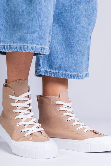 Bruine schoenen boven de enkel, „Citta" 2