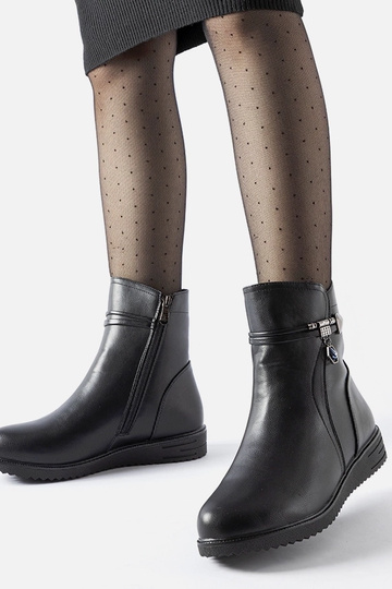 Zwarte gevoerde laarzen met...