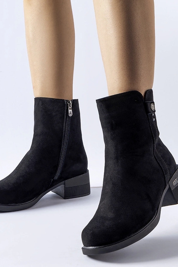 Zwarte gevoerde laarzen van...