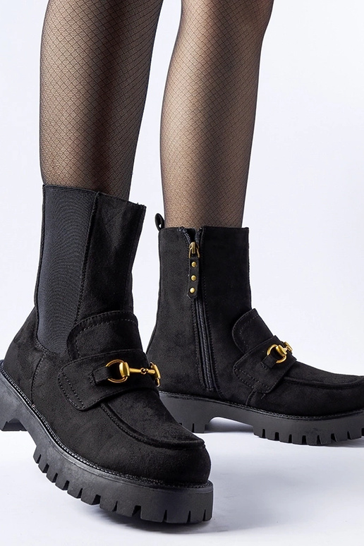 Sorte isolerede overlook ankelstøvler...