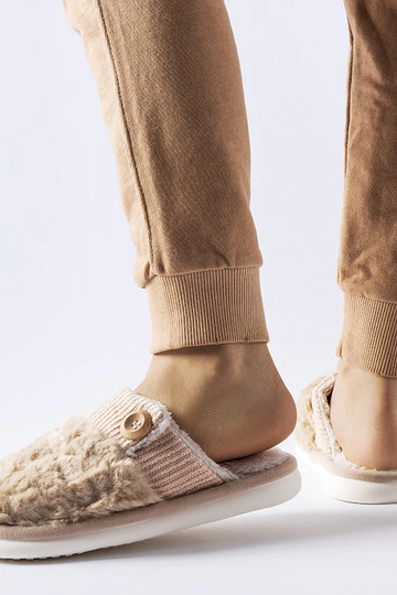Beige isolerede hjemmesko Lakeland 2