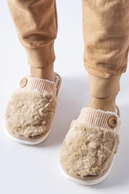 Beige isolerede hjemmesko Lakeland