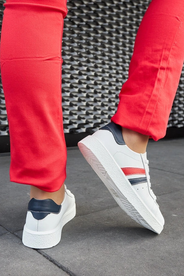 Camilla White Læder...