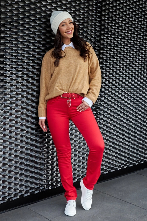 Camilla White Læder Sneakers med snøre