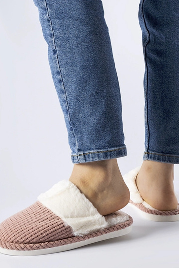 Frappier pink varme hjemmesko