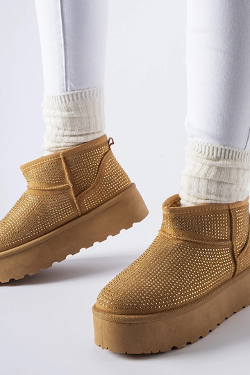 Brune snestøvler med Sonora...