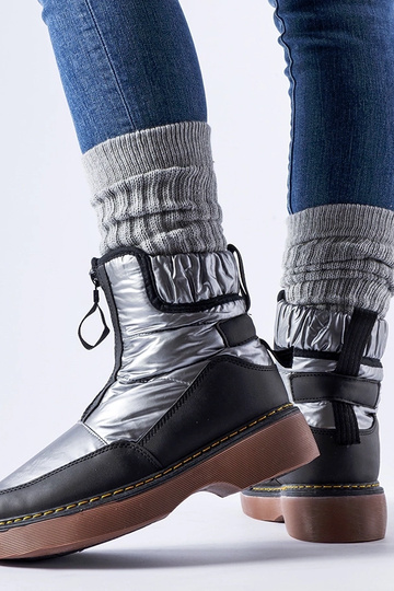 Grå isolerede snestøvler... 2