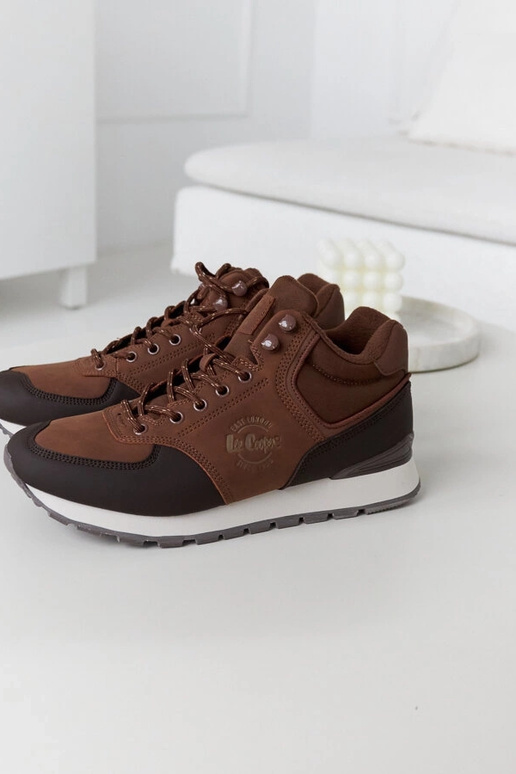 Brown Lee Cooper Sneakers... Brown Lee Cooper Sneakers...