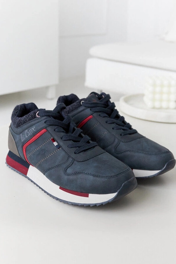 Navy Lee Cooper sneakers LCJ-21-29-0642M