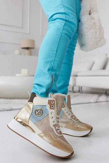 Deleon guld glitter...