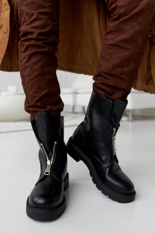 Oakdale sorte isolerede ankelstøvler...