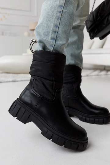 Sorte isolerede quiltede...