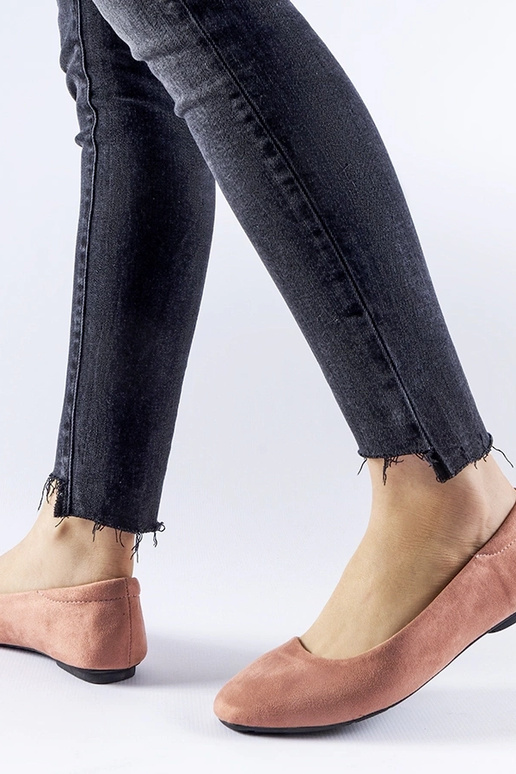 Jules mørkerosa ballerinaer i... Jules mørkerosa ballerinaer i...