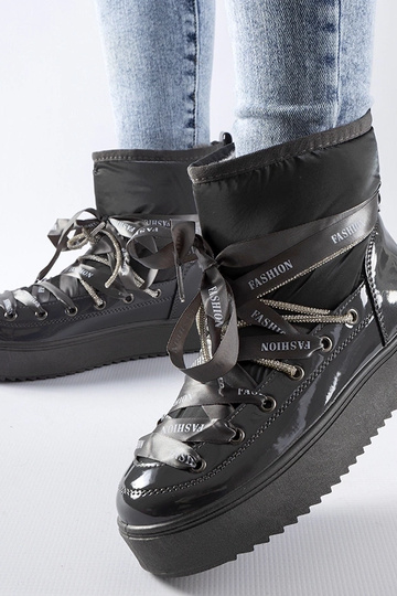 Grijze lakleren... 2