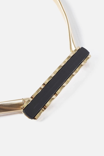 Guld elastisk bælte med... 2