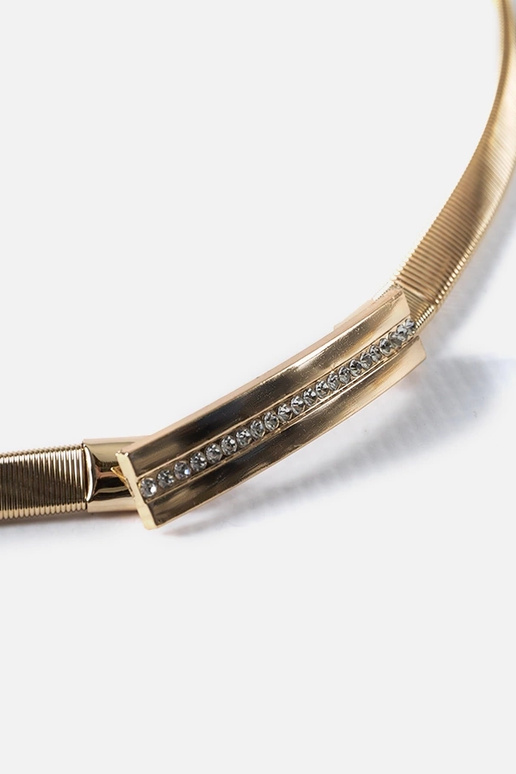 Guld elastisk rem med Umberti zirkoner Guld elastisk rem med Umberti zirkoner