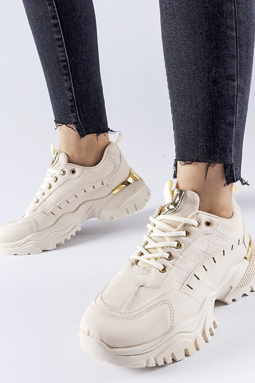 Beige Laudes sportssneakers