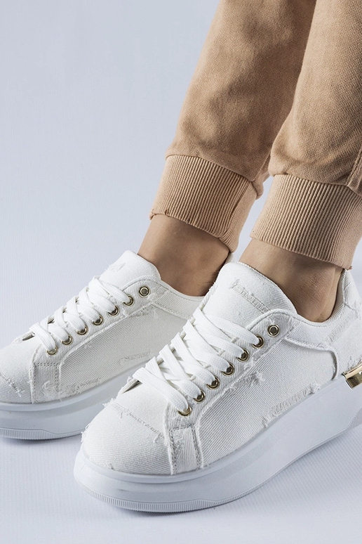 Hvide Ossona platform sneakers