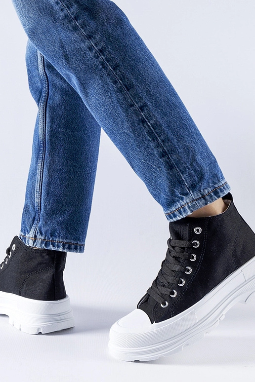 Sorte Herndon High Top sneakers Sorte Herndon High Top sneakers