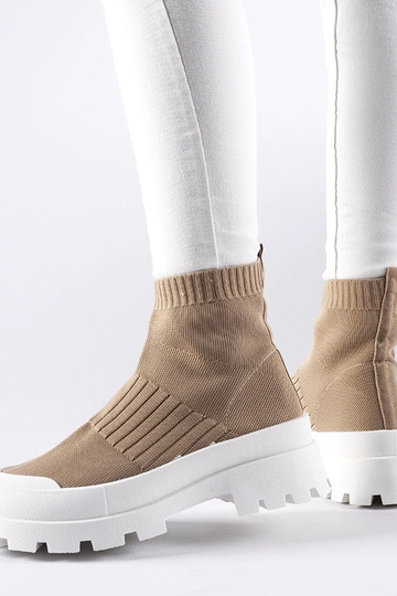 Varden brune sneakers med...