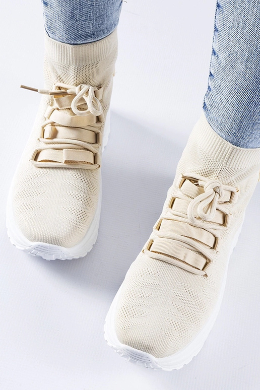 Beige høje sneakers Vigatto