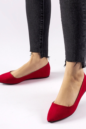 Røde spidstå ballerinaer Riv 2
