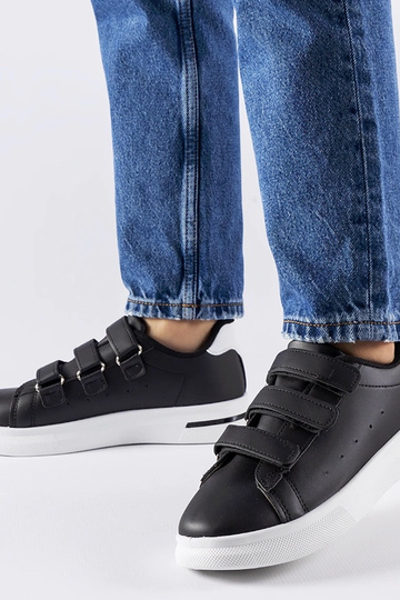 Sorte velcro sneakers Paré...