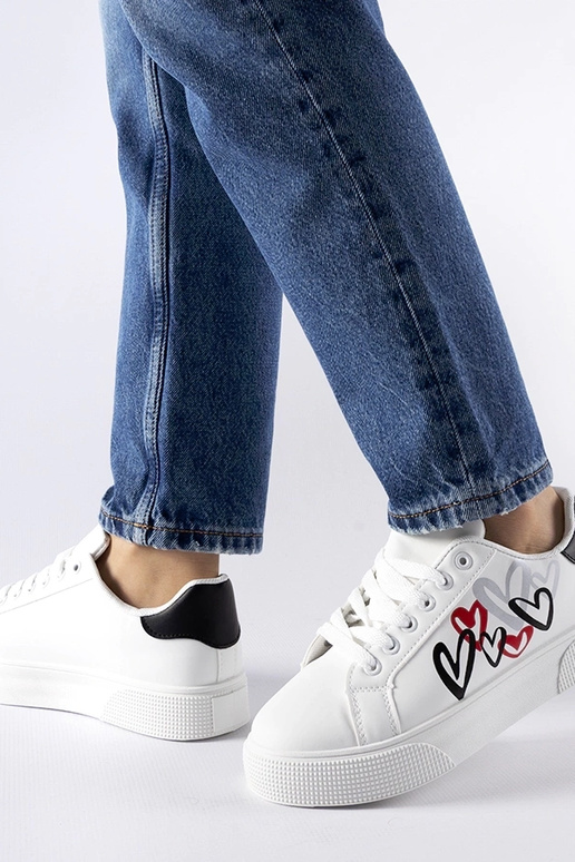 Hvide Montclair platform sneakers