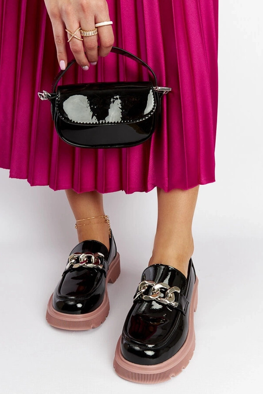 Sorte læder loafers GOE LL2N4039 Sorte læder loafers GOE LL2N4039