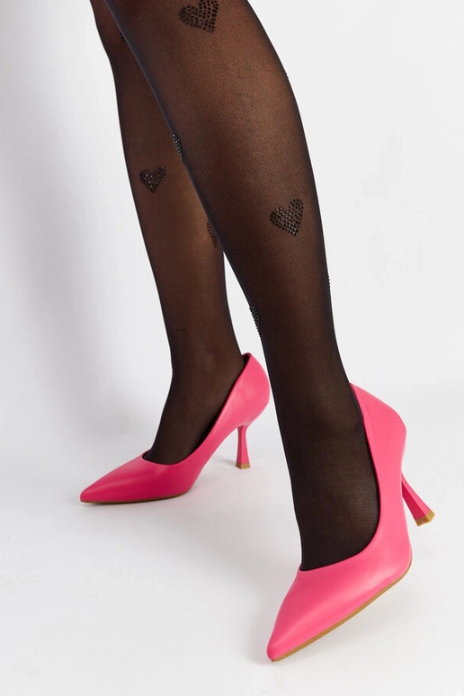 Pink Nixon pumper med lav hæl Pink Nixon pumper med lav hæl