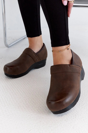 Brune Montoro platform sko