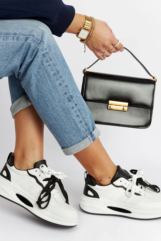 Biazo-zwarte sneakers Galdino