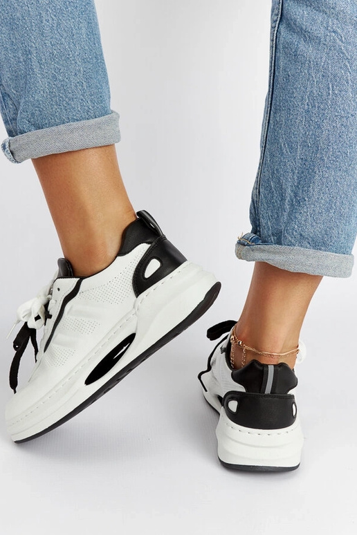 Biazo-zwarte sneakers Galdino