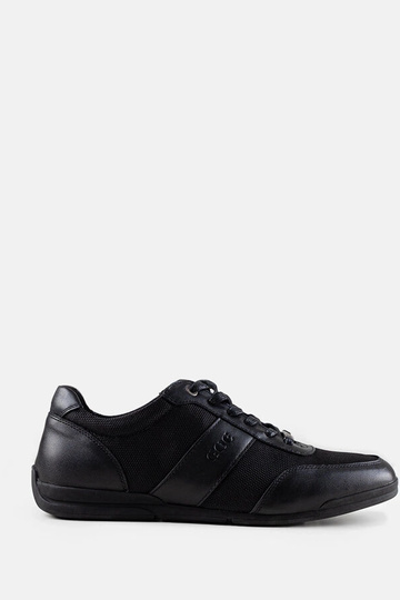 Zwarte heren sneakers GOE NN1N4004