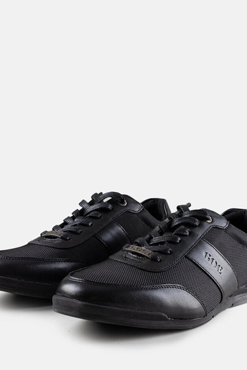 Zwarte heren sneakers GOE NN1N4004 2