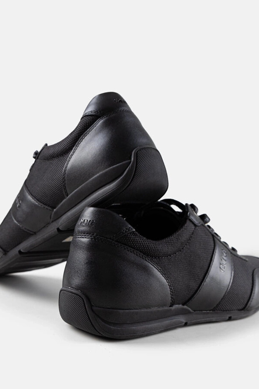 Zwarte heren sneakers GOE NN1N4004 Zwarte heren sneakers GOE NN1N4004