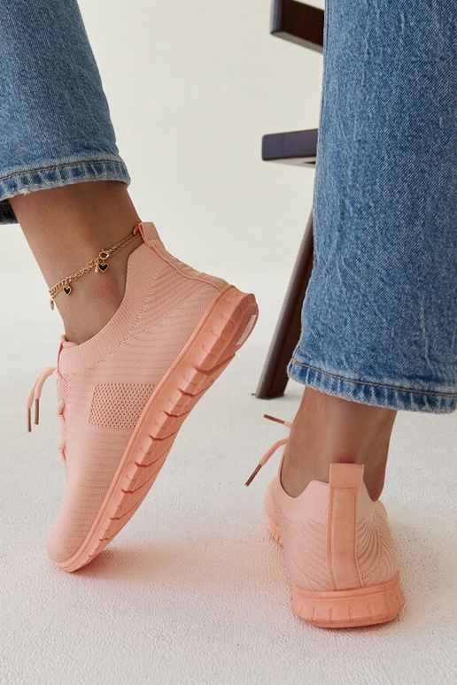 Erminio sneakers i pink stof